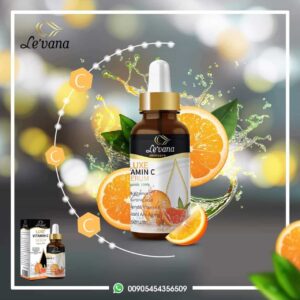سيروم فيتامين سي من ليفانا بتركيبة الليمون والبرتقال – لتفتيح البشرة وإشراقة طبيعية في السعودية